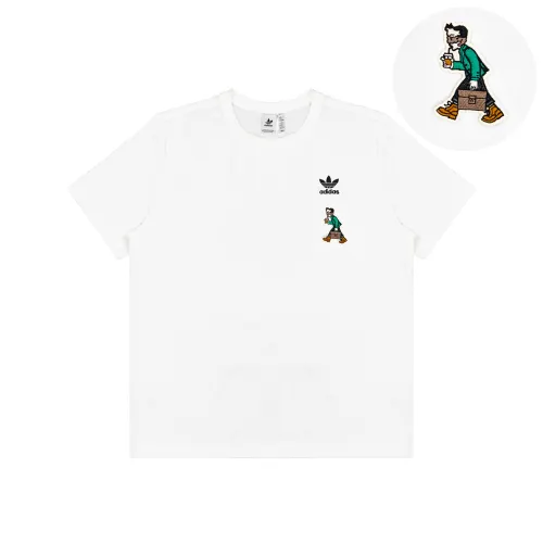 Adidas Originals Fantasy T Shirt Unisex White