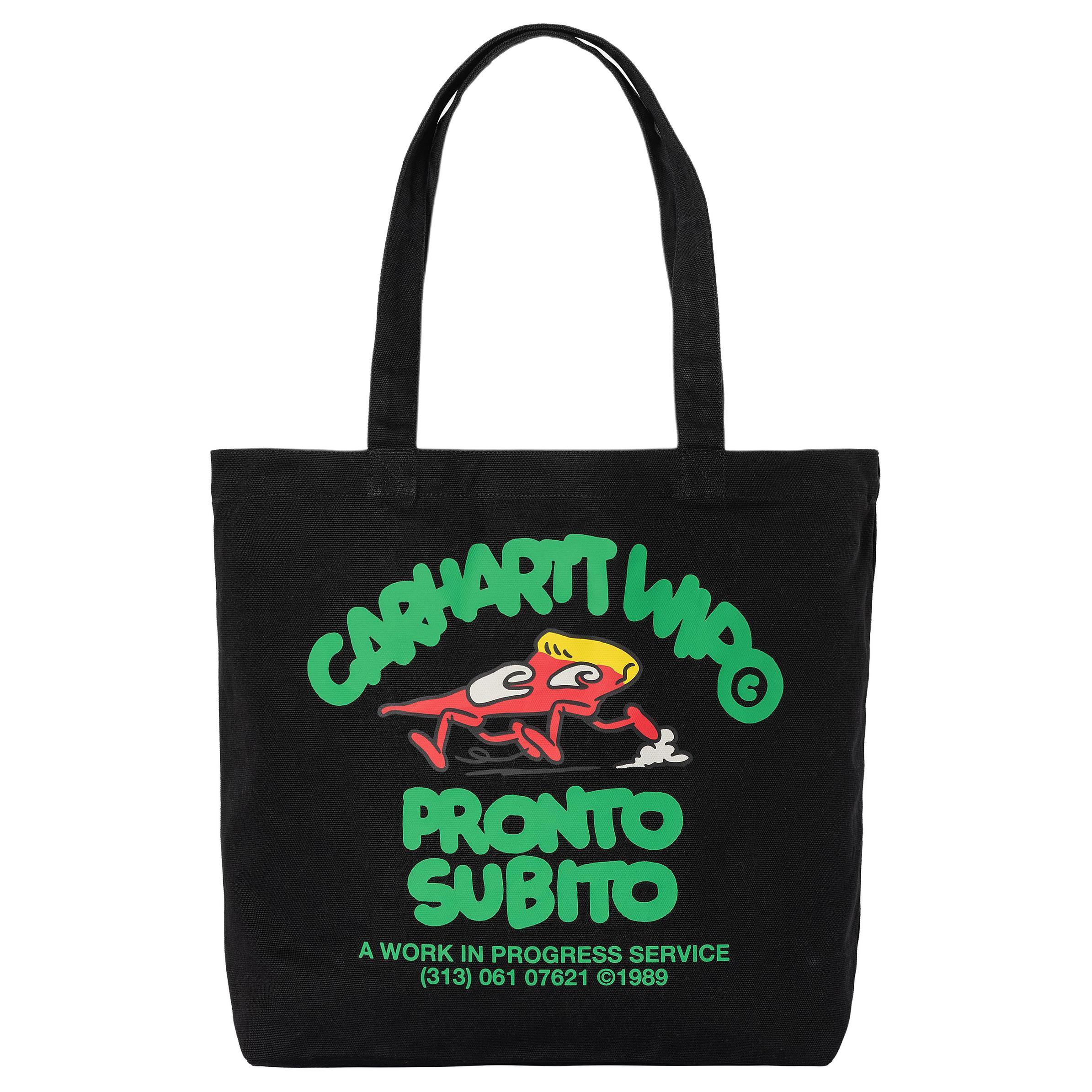 Сумка-тоут Carhartt Carhartt WIP 15L Tote (черно-зеленая)