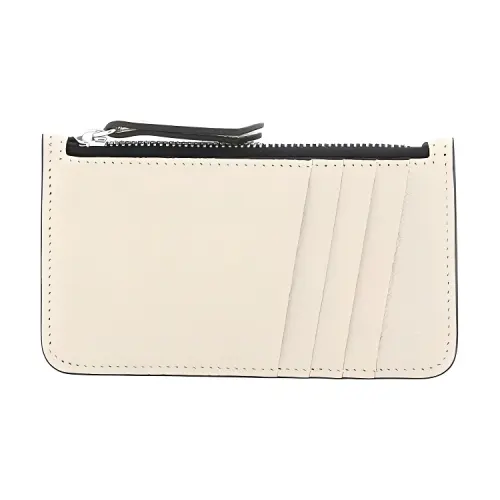 Maison Margiela Leather Wallet Regular Men's Ecru
