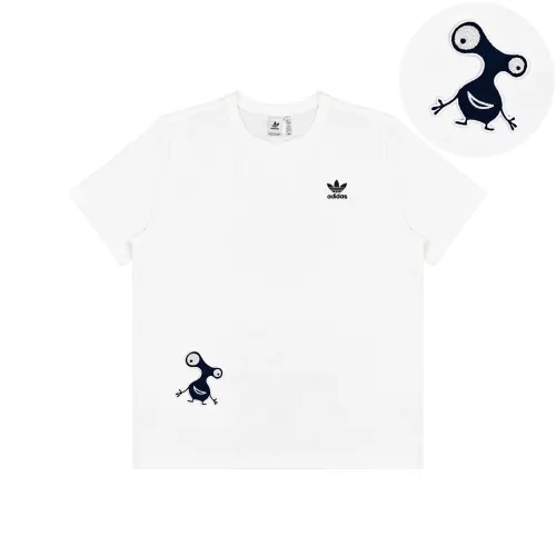 Adidas Originals T Shirt Unisex White