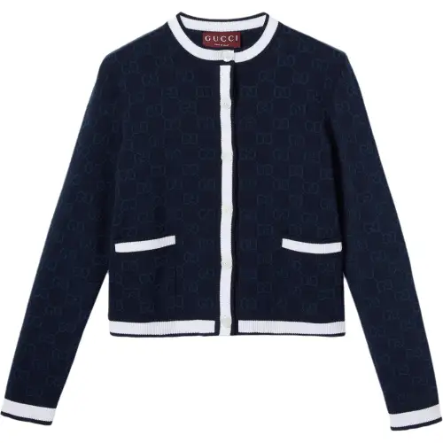 GUCCI Gg Jacquard Cardigan