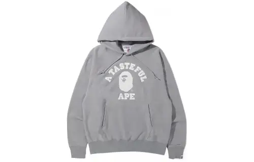 Bape X JJJJound Relaxed Classic College Pullover Hoodie