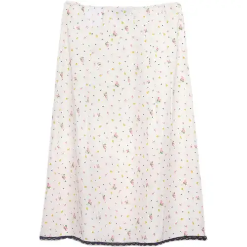 Prada floral-print skirt