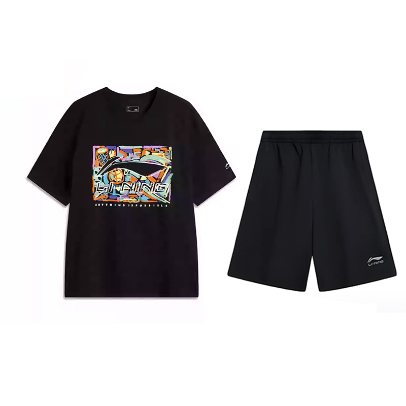 Li Ning Casual Sportswear Unisex Black