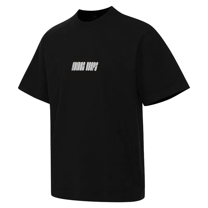 Adidas Hoops T Shirt Men's Black
