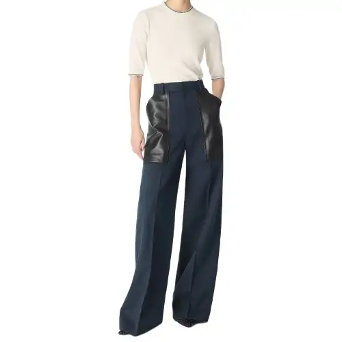 Bottega Veneta Wide Leg Pants