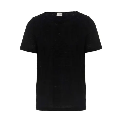 SAINT LAURENT T Shirt Men's Black