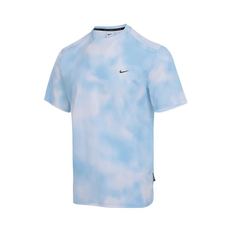 Nike Dri FIT ADV T Shirt Men's Blue White