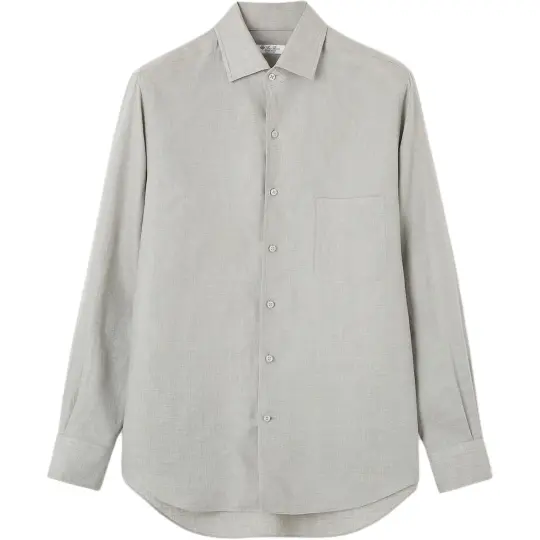 Loro Piana SS25 Shirt Men's Gray