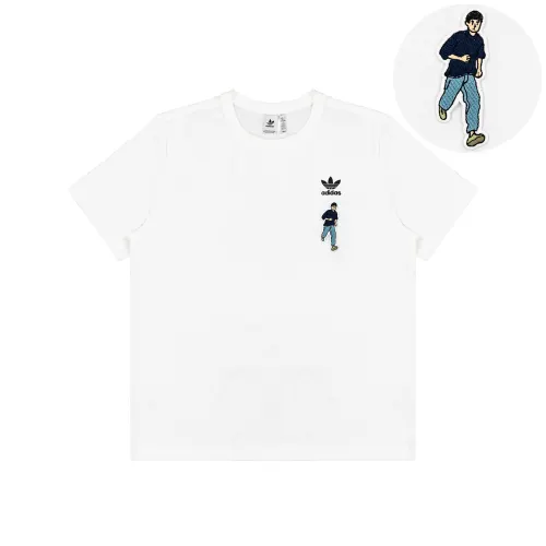 Adidas Originals T Shirt Unisex White