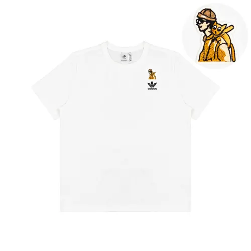 Adidas Originals T Shirt Unisex White
