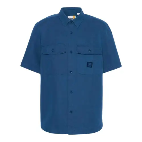 Timberland Shirts Men's Blue Lapel Moderate Other