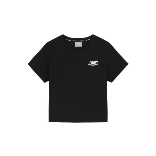 New Balance SLIM FIT T Shirt Women's Black