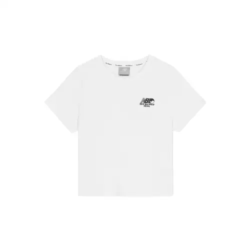 New Balance SLIM FIT T Shirt Women's White