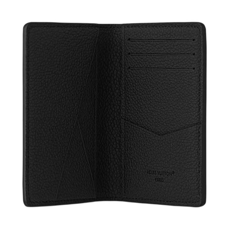 Мужской картхолдер Louis Vuitton Damoflage Black (черный) — фото 3