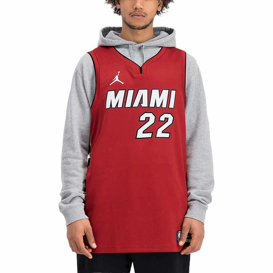 Мужская футболка Jordan Swingman Miami Heat Butler 22 (красная) — фото 3