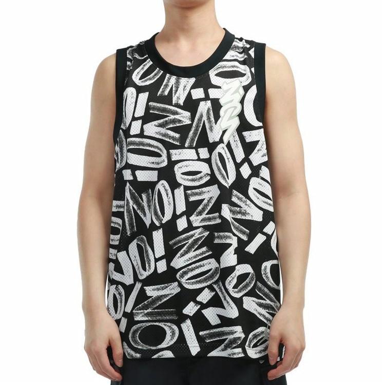 Мужская майка Jordan Dri-FIT Zion Basketball Jersey (черная) — фото 5