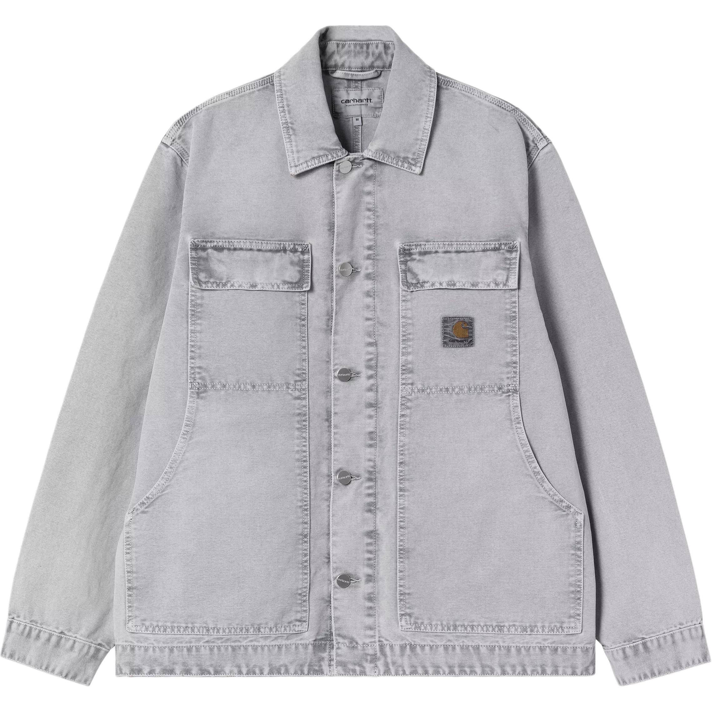 Carhartt WIP FW25 OG Arctic Jacket Classic loose buttoned double pocket long sleeve single breasted denim jacket for men