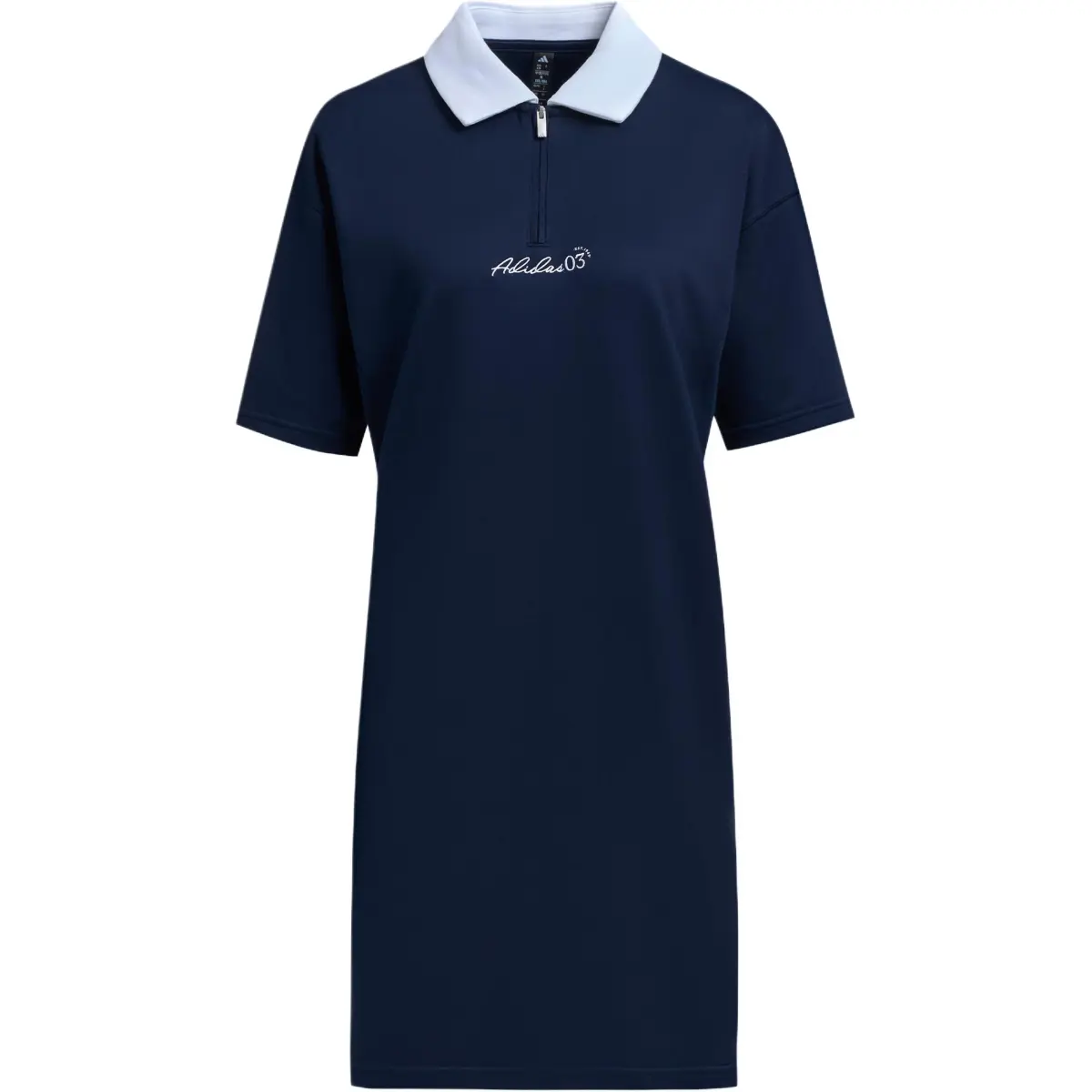 Adidas VERBIAGE Short Sleeved Dress Women's Dark Indigo
