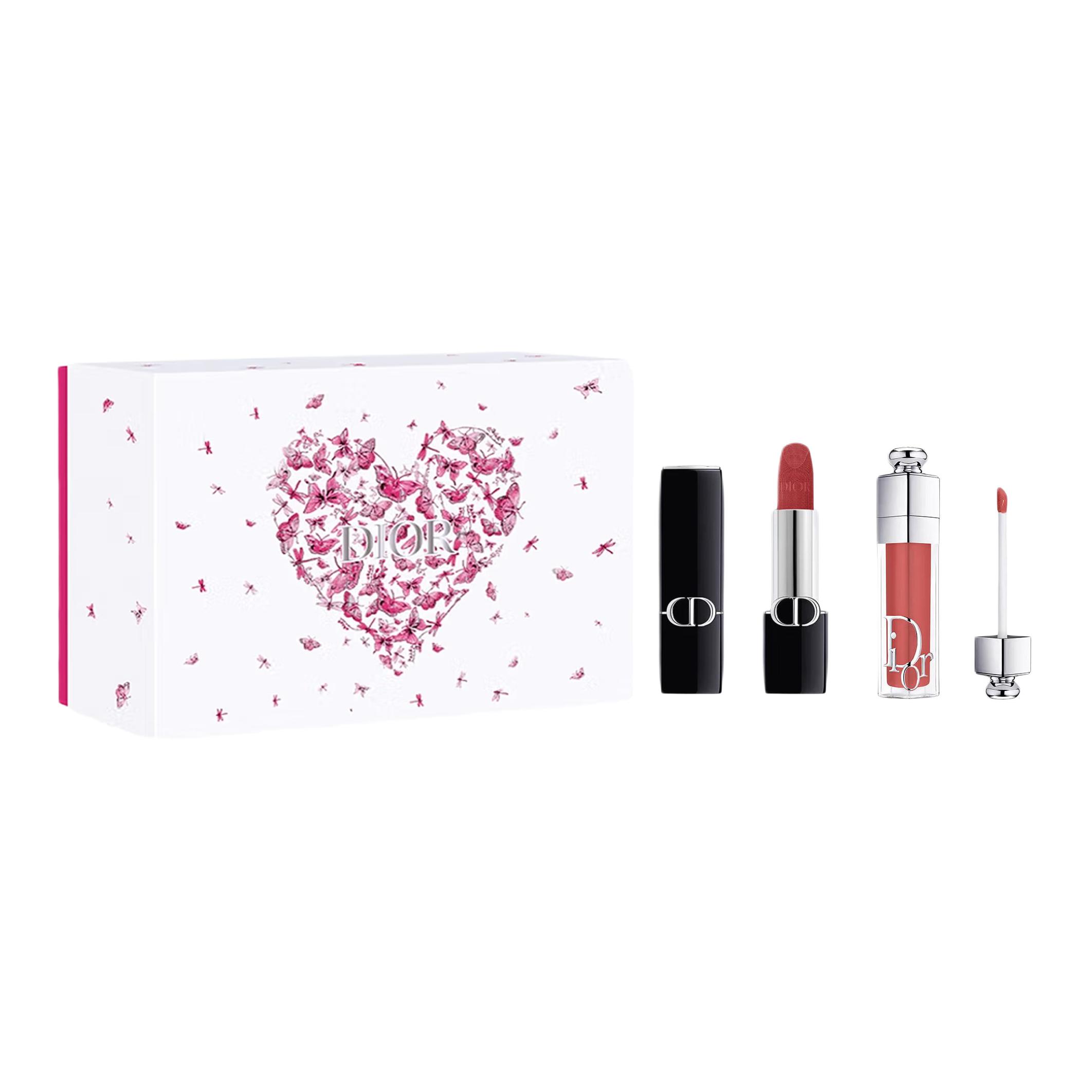 Набор косметики Dior Lip Set (розовый)