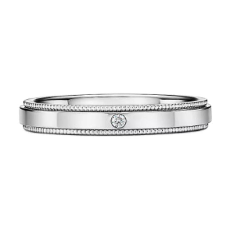 Женское кольцо TIFFANY (серебристое)