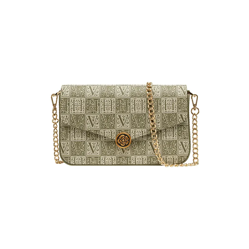 VANESSA HOGAN PVC Crossbody Bags Regular Women's Green