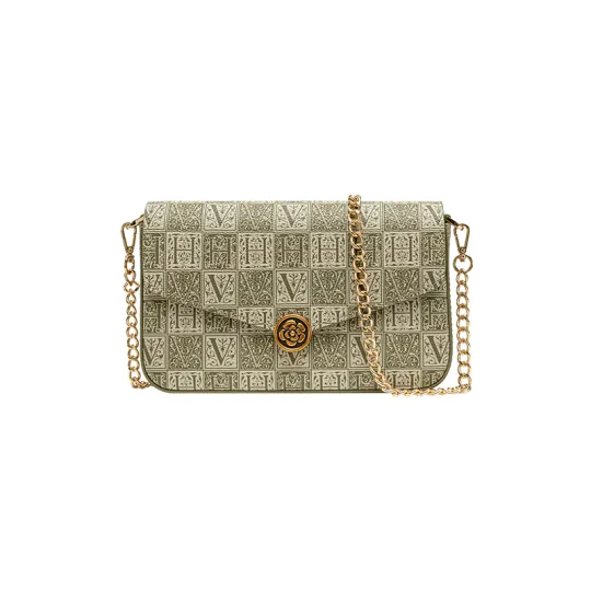 VANESSA HOGAN PVC Crossbody Bags Regular Women's Green