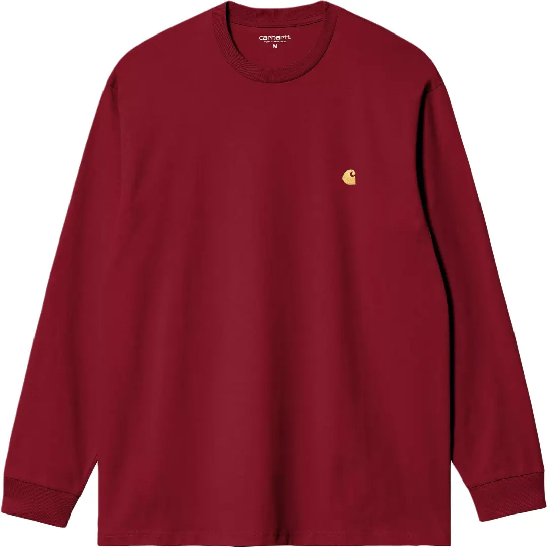 Carhartt Wip Chase Logo Long Sleeve T-Shirt