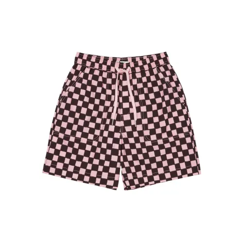 Vans X x RIROO Asian Artist Series OFF THE WALL RIROO DOG Fashionable Simple Trendy Beautiful Casual Shorts Women's Black Pink