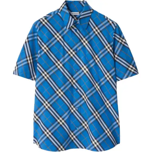 Burberry Check cotton shirt