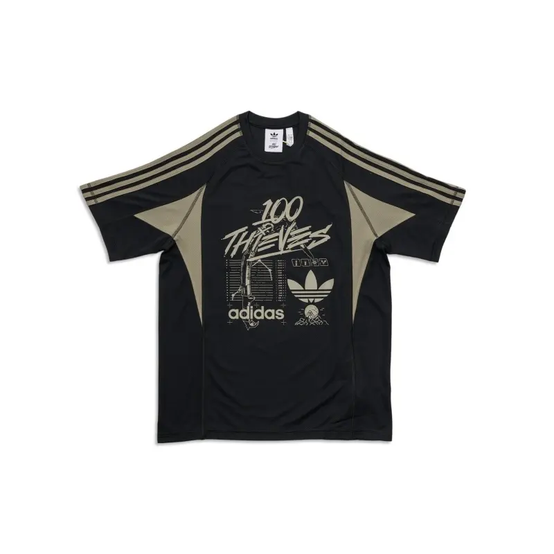 Adidas Originals x 100 Thieves 100 Thieves T Shirt Unisex Black