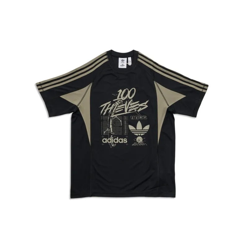 Adidas Originals x 100 Thieves 100 Thieves T Shirt Unisex Black