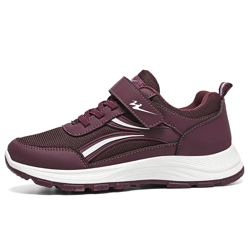 DOUBLE STAR 88 Spring Fall Elderly Shoes Solid Color Athletic Shoes All Season Travel Shoes Mesh