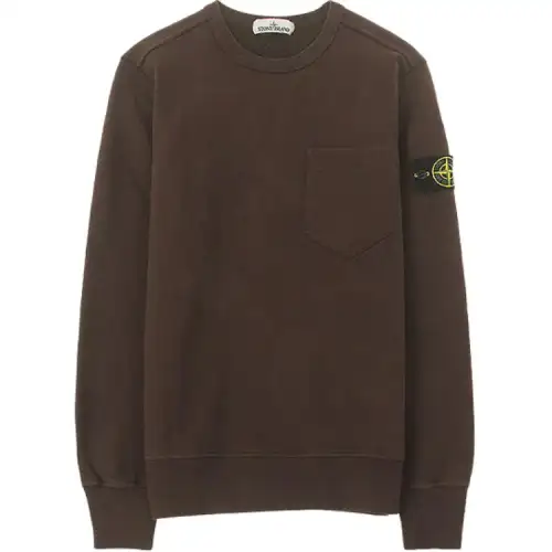 STONE ISLAND Sweatshirt Men's Brown