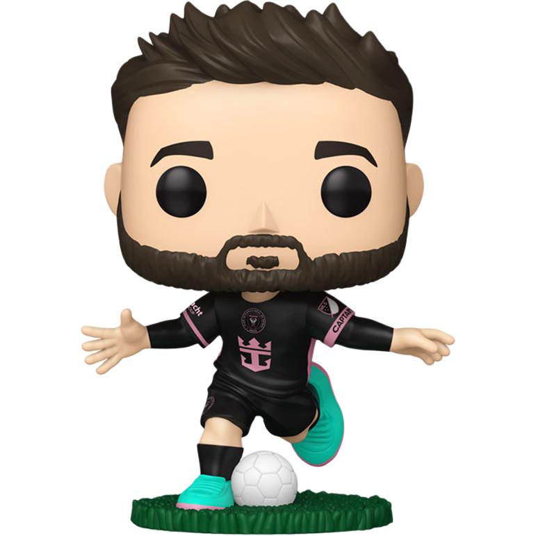 Funko MLS POP! Messi Inter Miami Club Superstar Major League Soccer Signature Action Ornament Q Version Figure