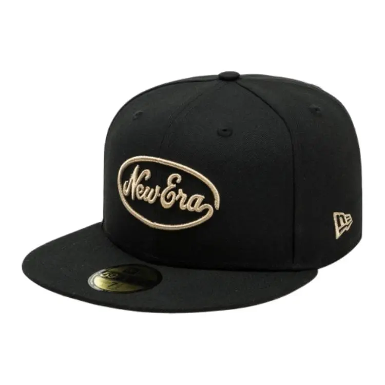 New Era Recycled Polyester Mesh Baseball Caps Unisex Black
