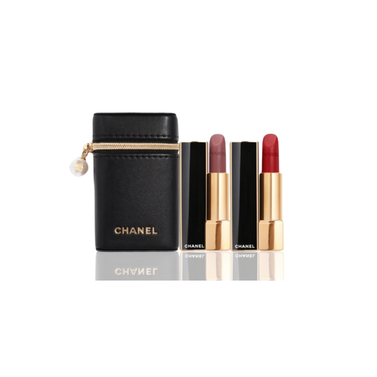CHANEL Chanel, gift box, matte lipstick, cosmetic bag, long-term effect, 3.5g, 3.5g, Birthday gift