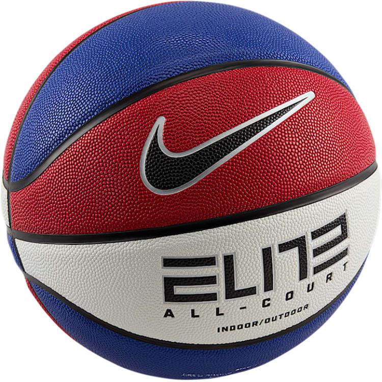 Nike Rubber Basketball Red Blue White Size 7 Training Unisex