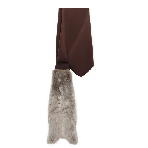 LOEWE Sleeveless Dress Women's Dark Brown
