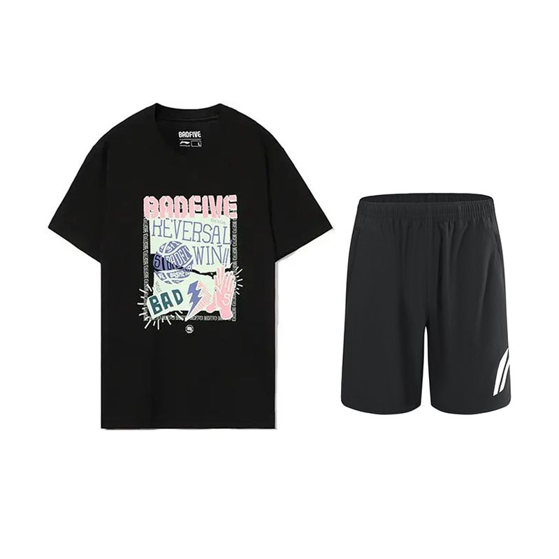 Li Ning Casual Sportswear Unisex Black