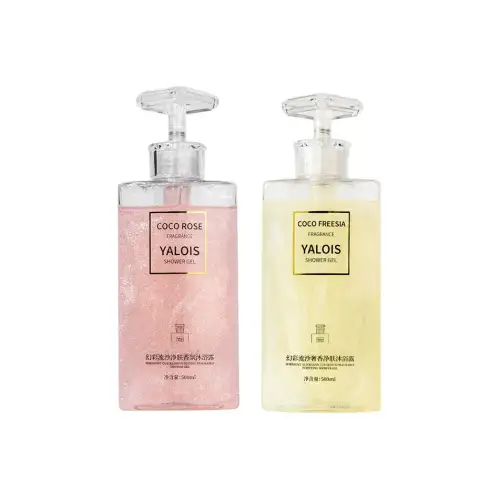 Set, moisturizing shower gel, demi-season nutritious refreshing perfume strongly flavoured for men and women, long-term effect, anti-acne, 500 ml