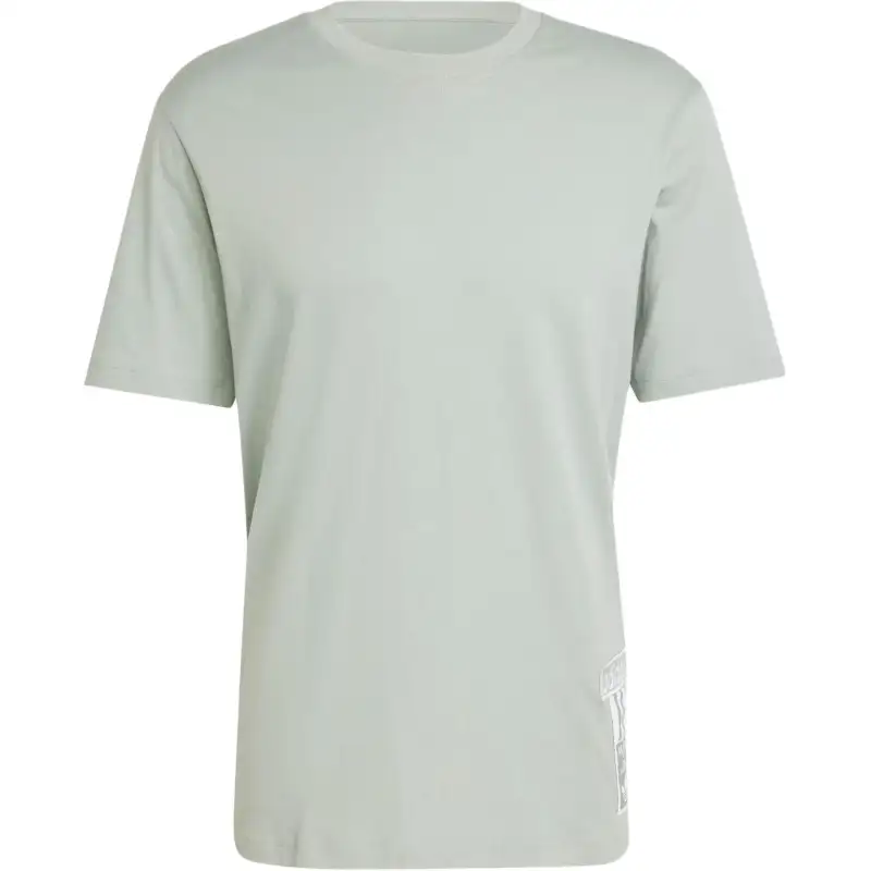 Adidas Originals T Shirt Men's Silver Green