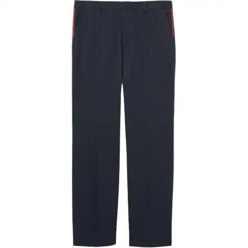 Gucci Cotton twill pant with Web detail