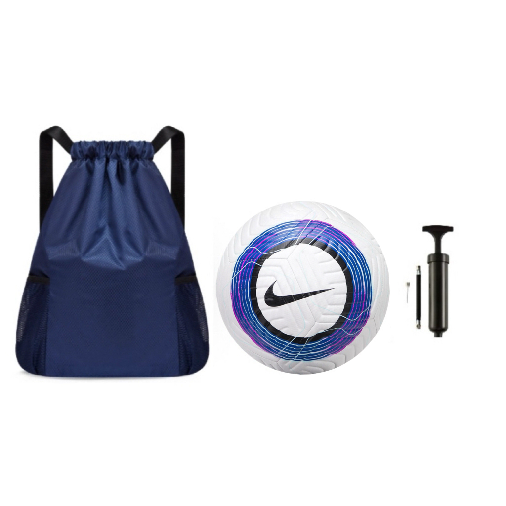Nike Premier League Academy Size 5 Ball Soccer Ball Rubber Machine Stitched Soccer Ball Unisex Blue White