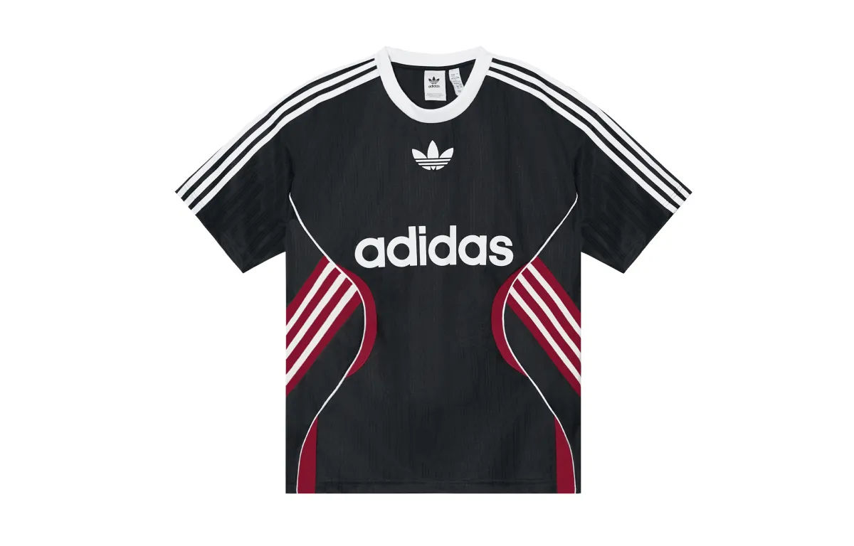 Adidas Originals ADICOLOR T Shirt Unisex Black Red