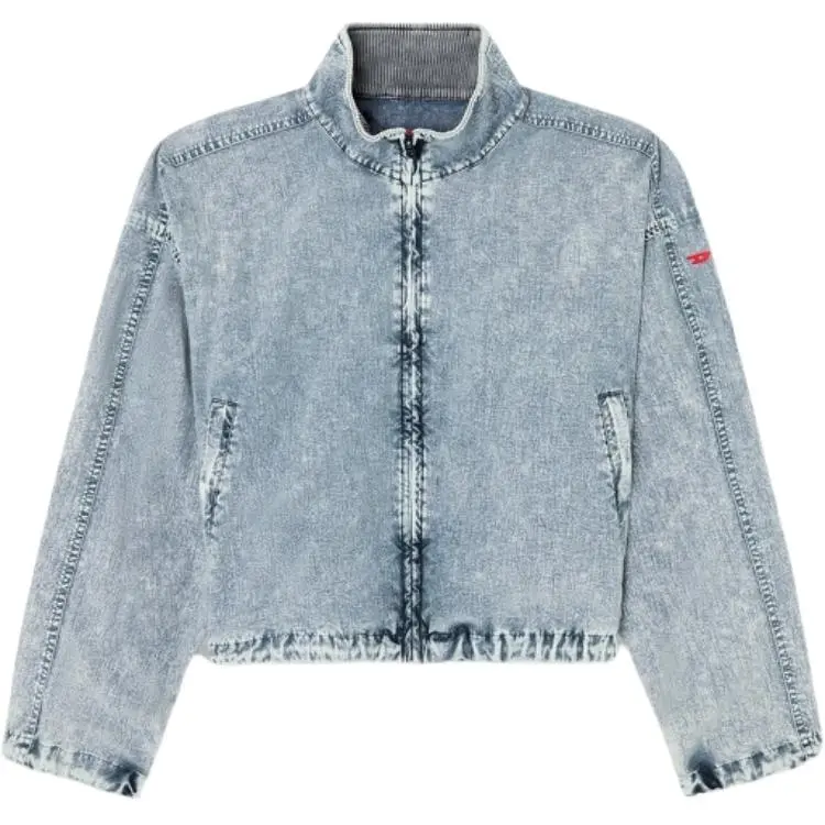 Diesel G-Leam-R1 denim bomber jacket