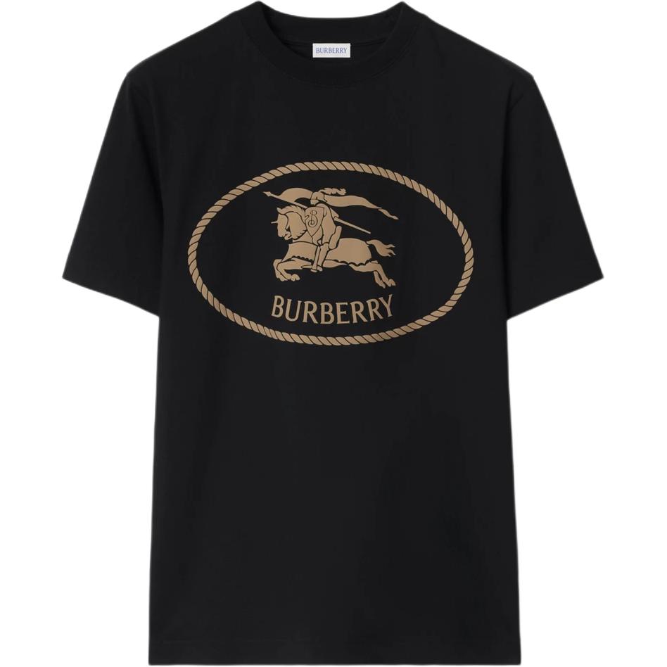 Мужская футболка Burberry Burberry (черная)