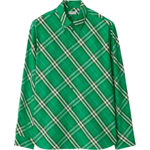 Burberry Check cotton shirt