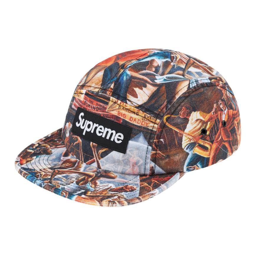 Кепка Supreme SS25 Week 10 Ernie Barnes Camp Cap (разноцветная)