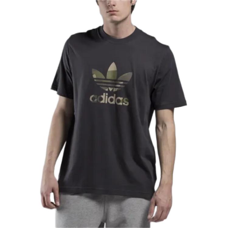 Мужская футболка adidas originals LOGOT (черный) — фото 2